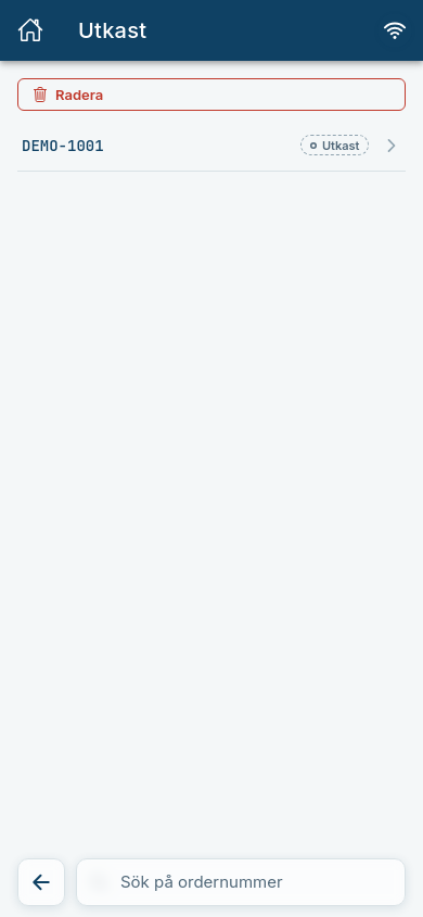 The list of drafts